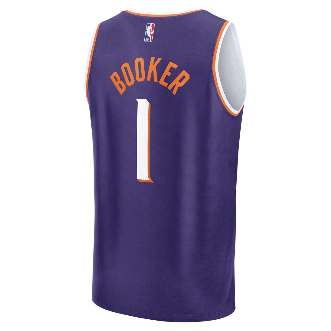 Phoenix Suns Devin Booker Fanatics Youth Fast Break Player Jersey - Icon Edition - Purple