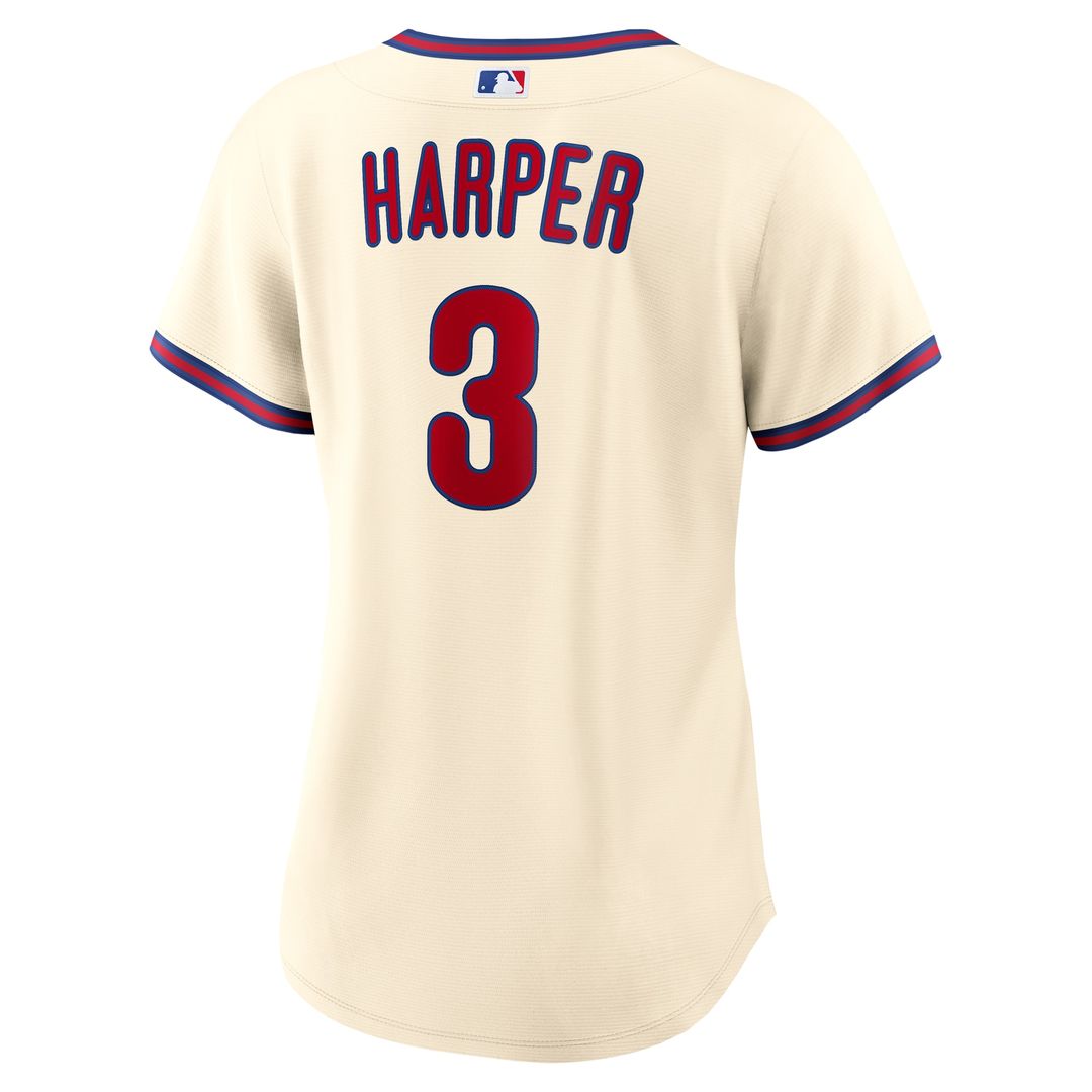 Philadelphia Phillies Bryce Harper Nike Women's Home Replica Jersey - White