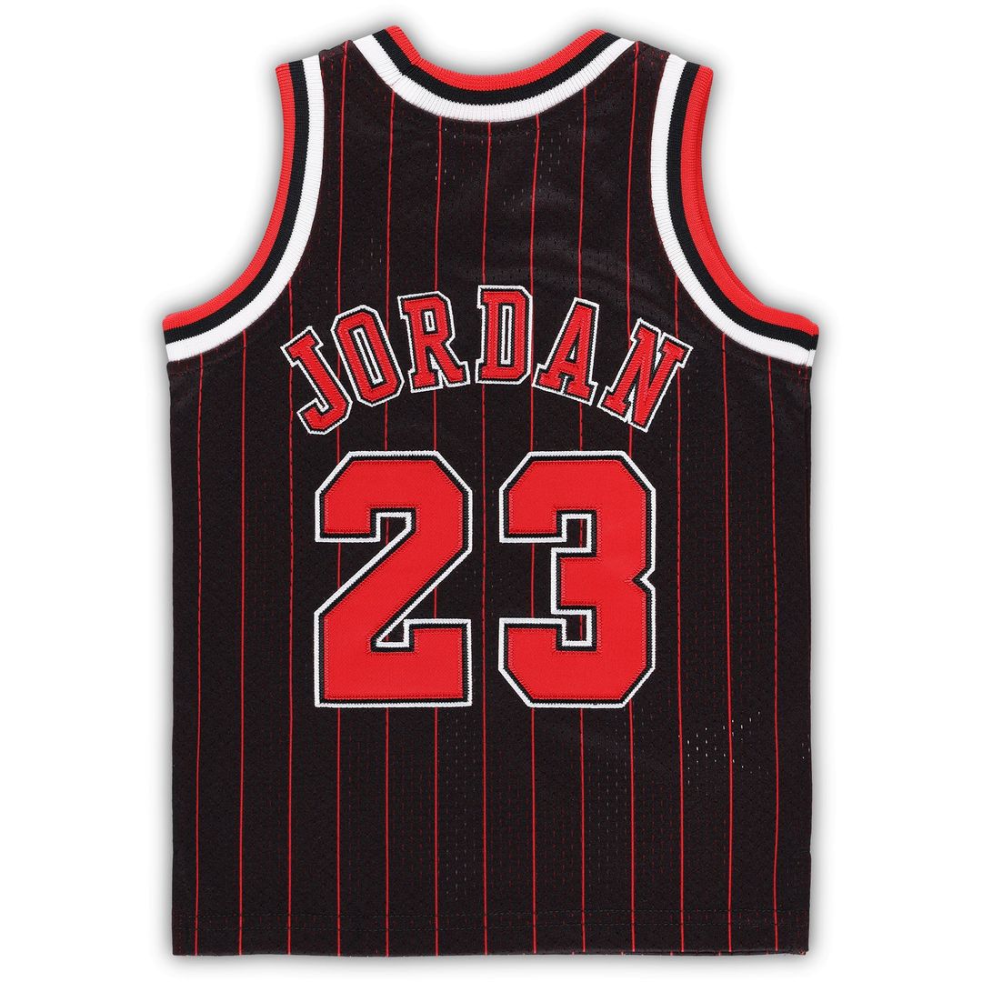Chicago Bulls Michael Jordan Mitchell & Ness Infant 1996/97 Hardwood Classics Authentic Jersey - Black