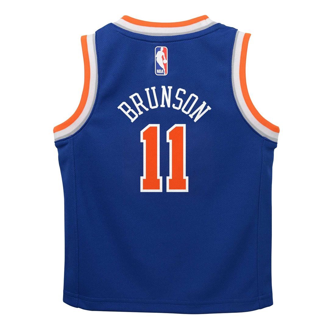 New York Knicks Jalen Brunson Nike Infant Replica Swingman Jersey - Blue - Icon Edition