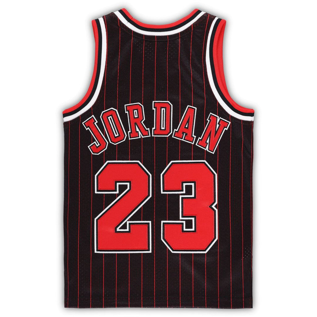 Chicago Bulls Michael Jordan Mitchell & Ness Preschool 1996/97 Hardwood Classics Authentic Jersey - Black