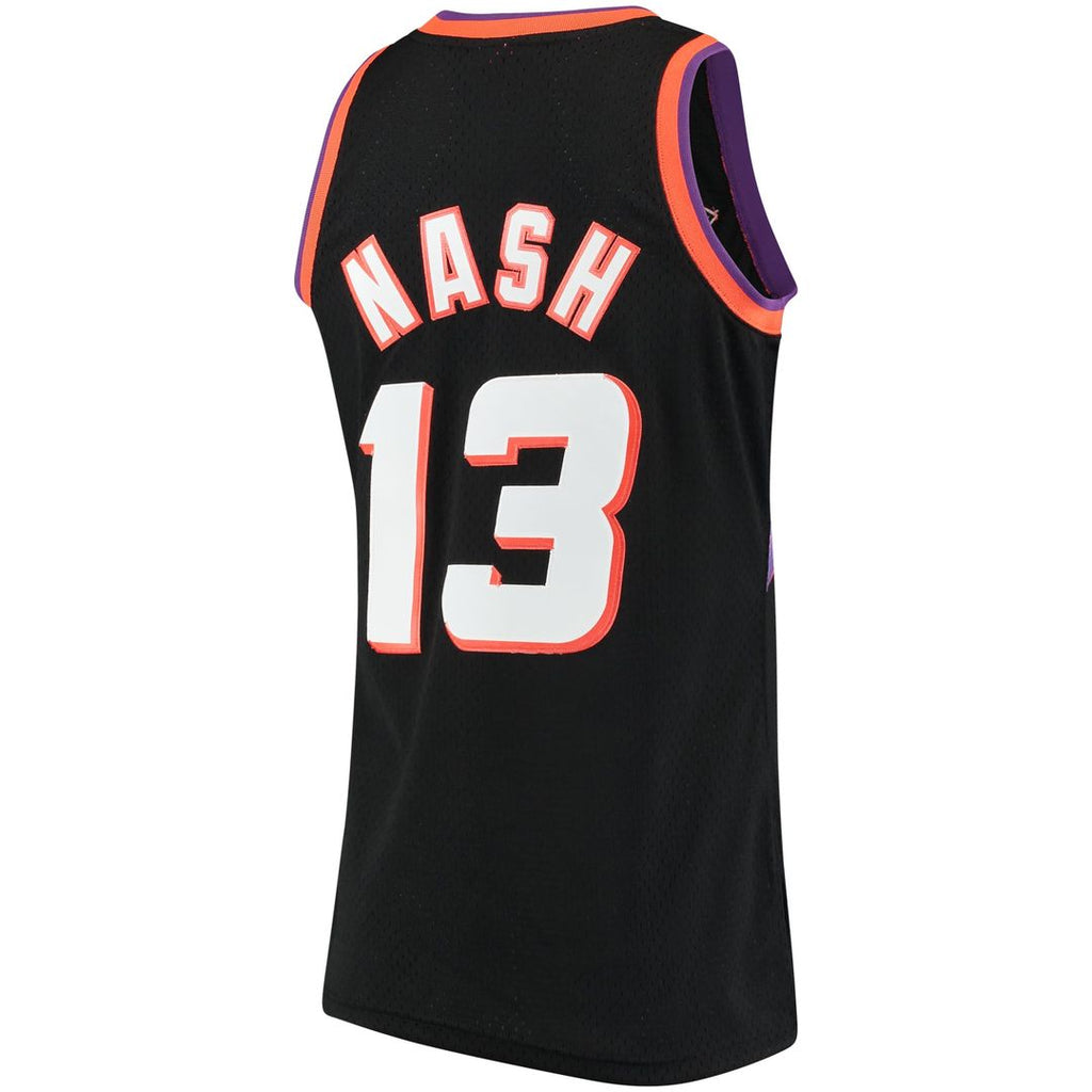 Phoenix Suns Steve Nash Mitchell & Ness 1996/97 Hardwood Classics Swingman Jersey - Black