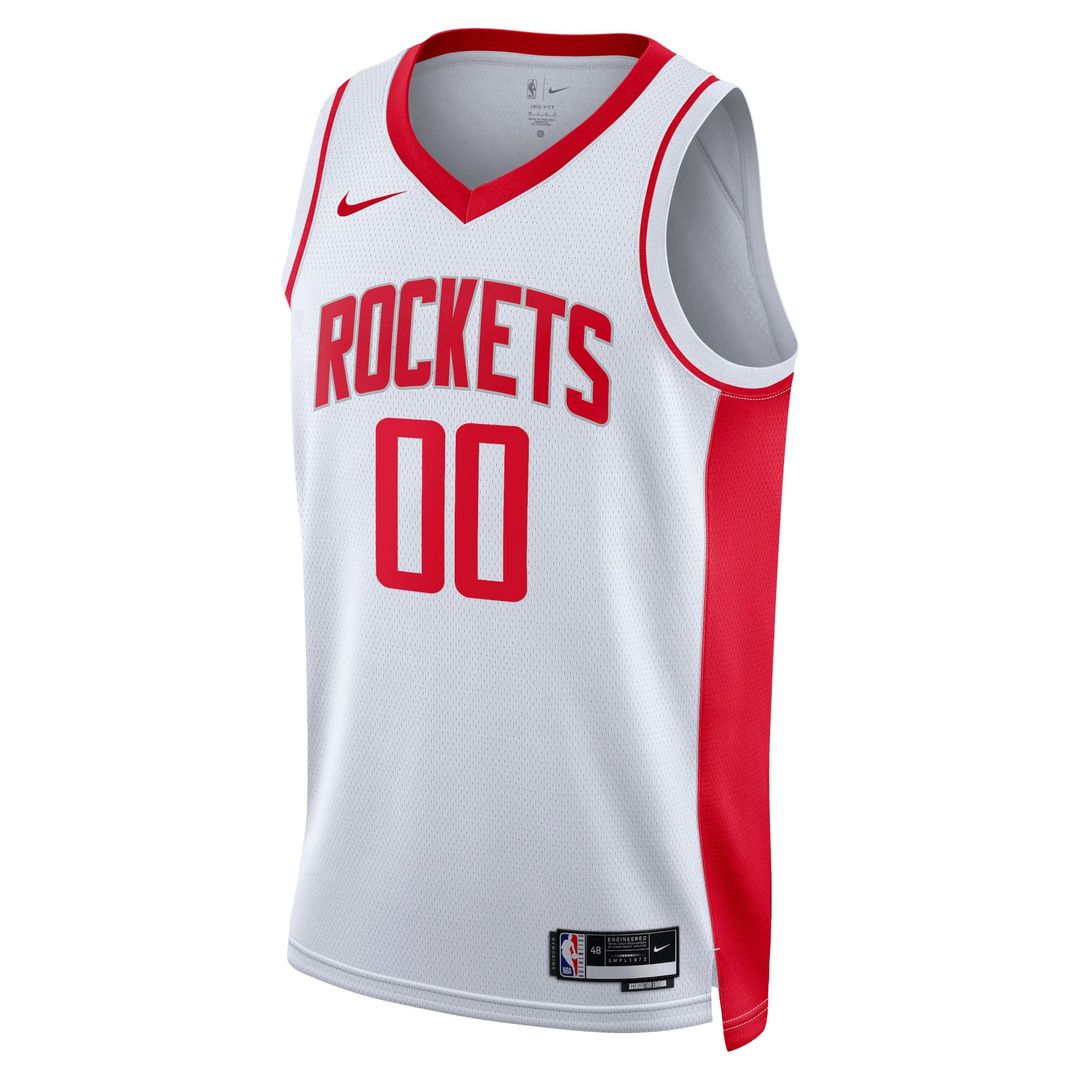 Houston Rockets Nike Unisex Swingman Custom Jersey White - Association Edition