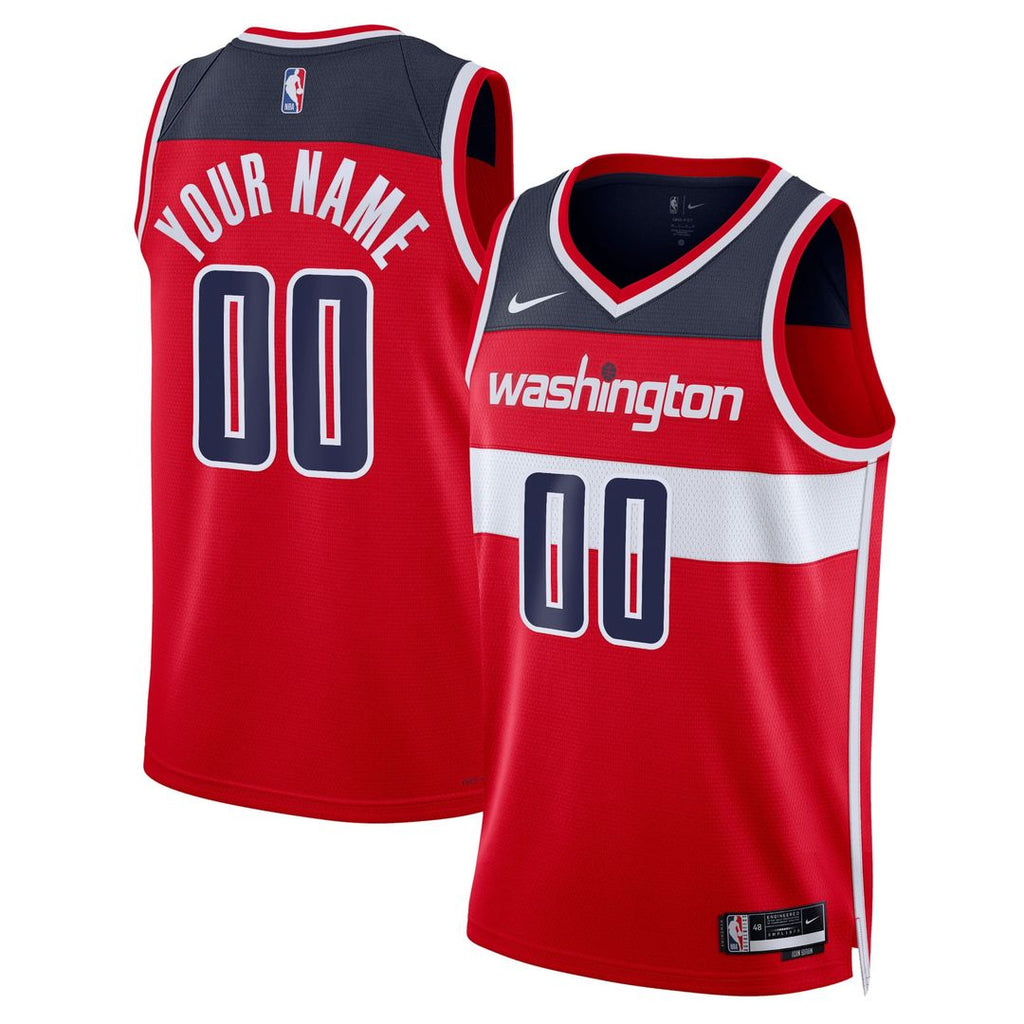 Washington Wizards Nike Unisex Swingman Custom Jersey White - Association Edition