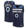 Minnesota Timberwolves Donte DiVincenzo Fanatics Fast Break Replica Player Jersey - Icon Edition - Navy