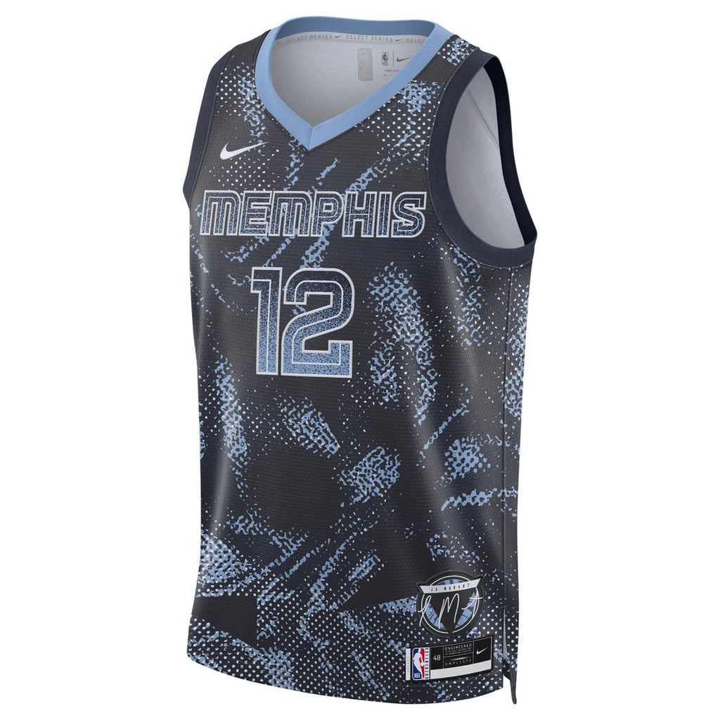 Memphis Grizzlies Ja Morant Nike Unisex 2025 Select Series Swingman Player Jersey - Navy