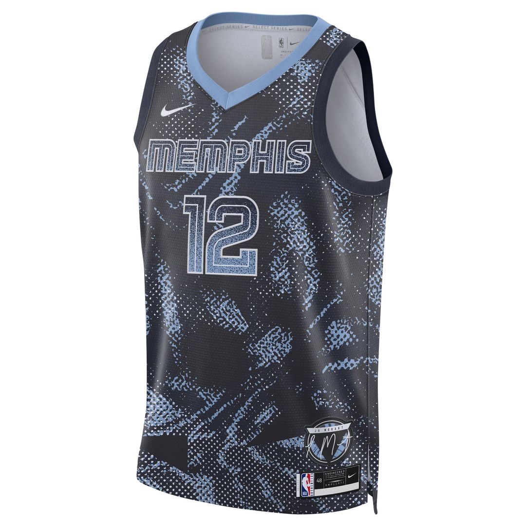 Memphis Grizzlies Ja Morant Nike Unisex 2025 Select Series Swingman Player Jersey - Navy