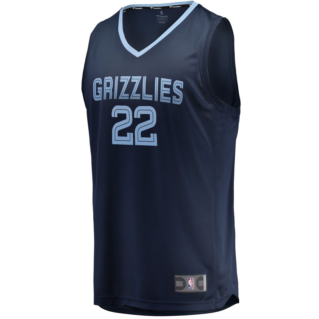 Memphis Grizzlies Desmond Bane Fanatics Fast Break Replica Jersey - Icon Edition - Navy