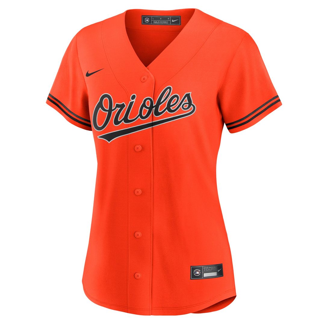 Baltimore Orioles Adley Rutschman Nike Women's Alternate Replica Player Jersey - Orange