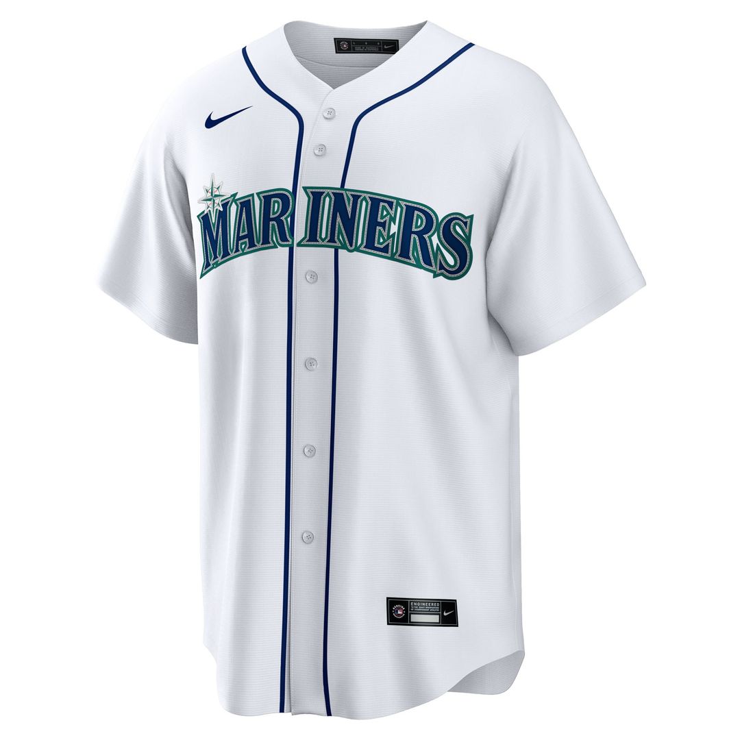 Seattle Mariners Josh Naylor Nike Home Replica Jersey - White
