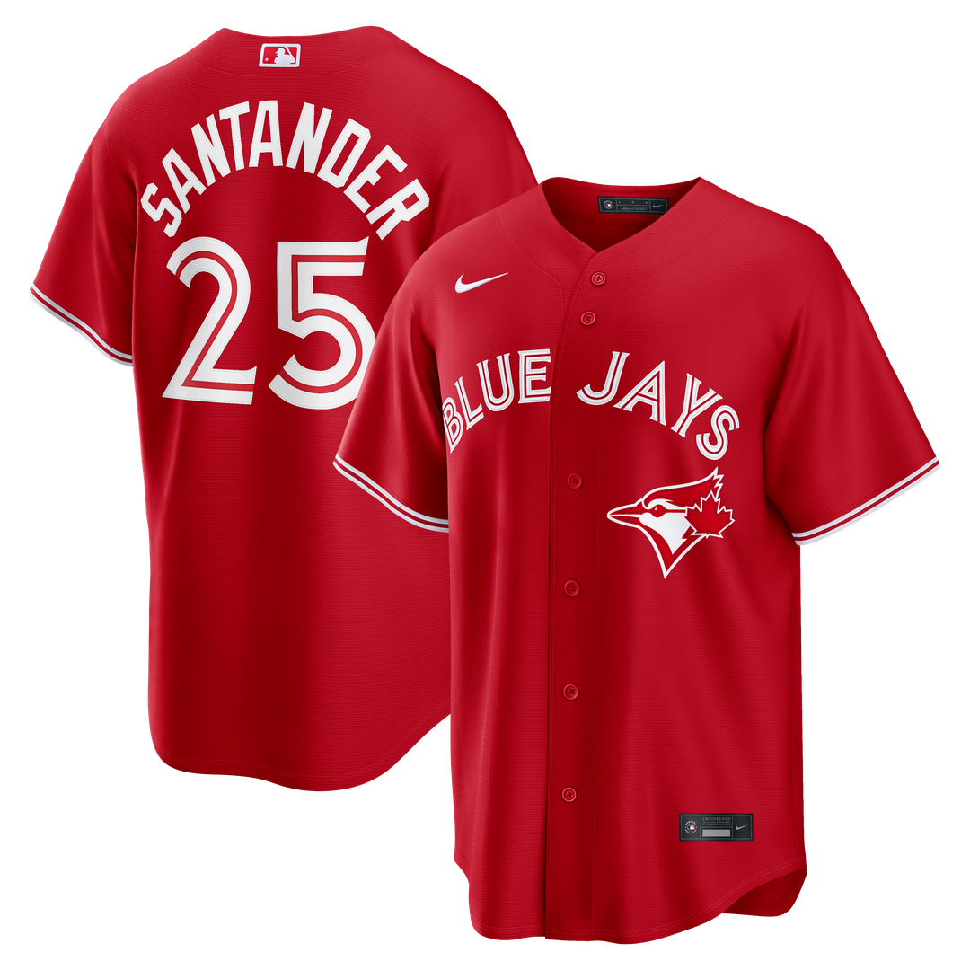 Toronto Blue Jays Anthony Santander Nike Canada Day Replica Jersey - Red