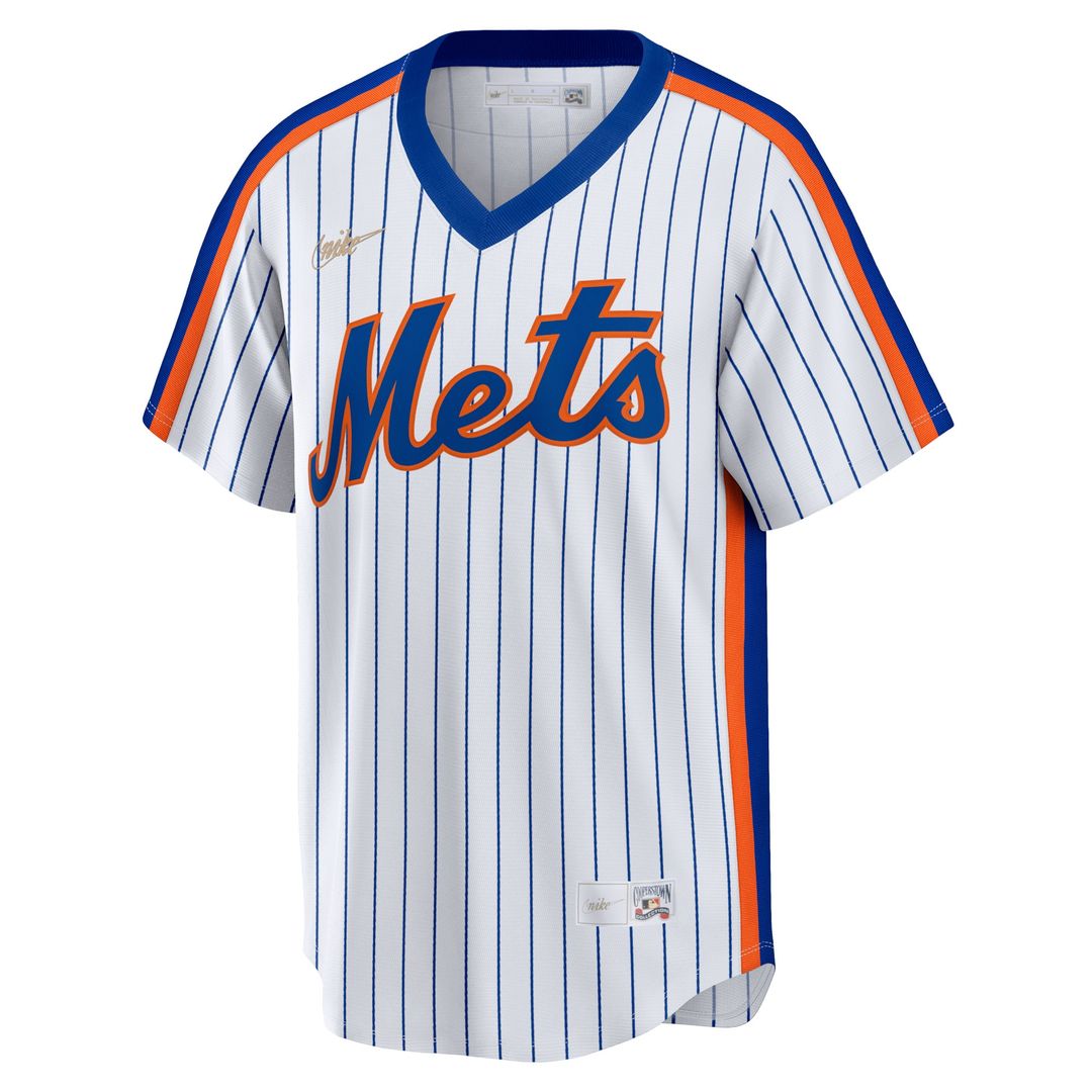 New York Mets Nike Home Cooperstown Team Jersey - White