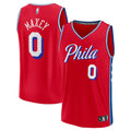Philadelphia 76ers Tyrese Maxey Fanatics Youth Fast Break Player Jersey - Statement Edition - Red