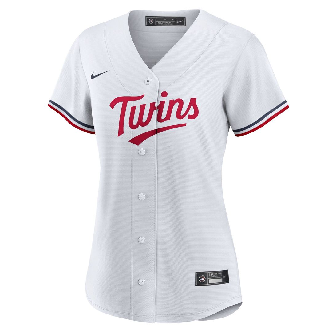 Minnesota Twins Pablo Lopez Nike Women's Home Replica Jersey - White