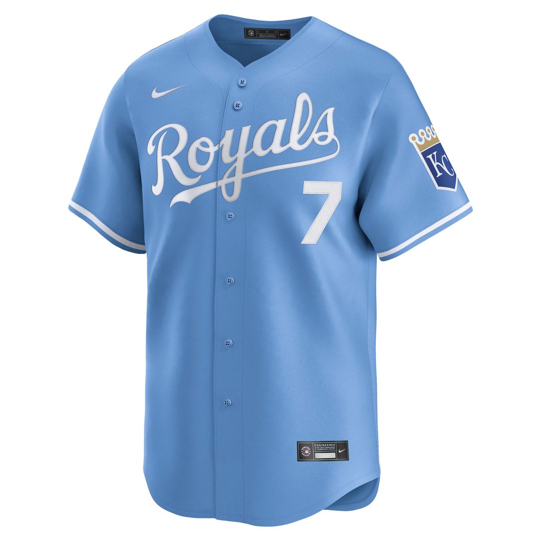 Kansas City Royals Bobby Witt Jr. Nike Home Limited Player Jersey - White