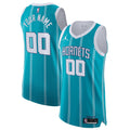 Charlotte Hornets Jordan Brand 2020/21 Authentic Custom Jersey Teal - Icon Edition