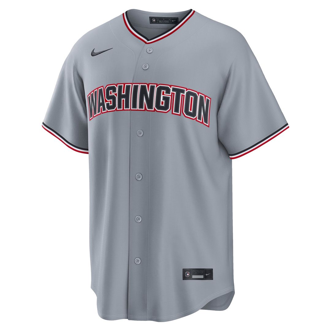 Washington Nationals James Wood Nike Alternate Replica Jersey - Navy