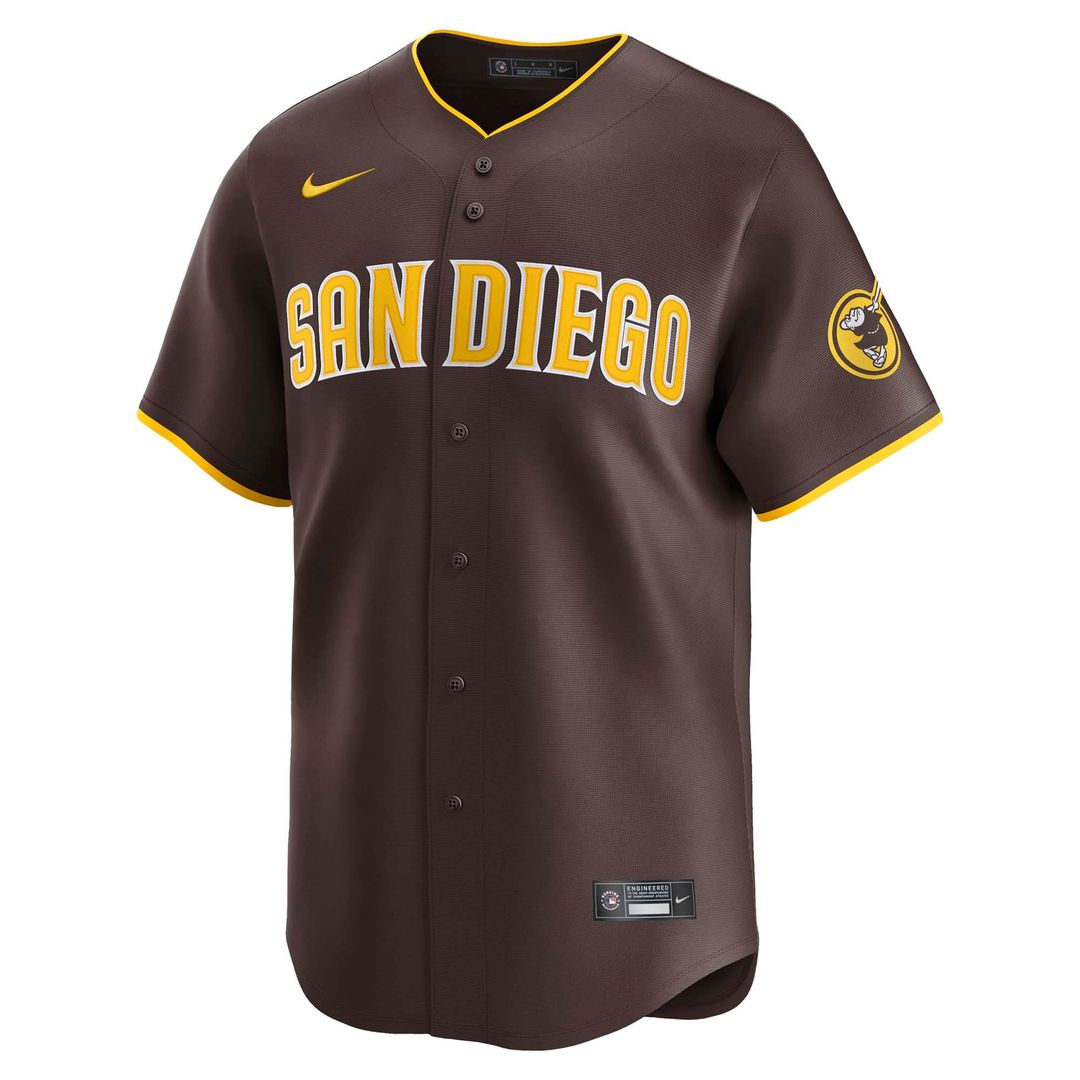 San Diego Padres Jackson Merrill Nike Home Limited Player Jersey - White