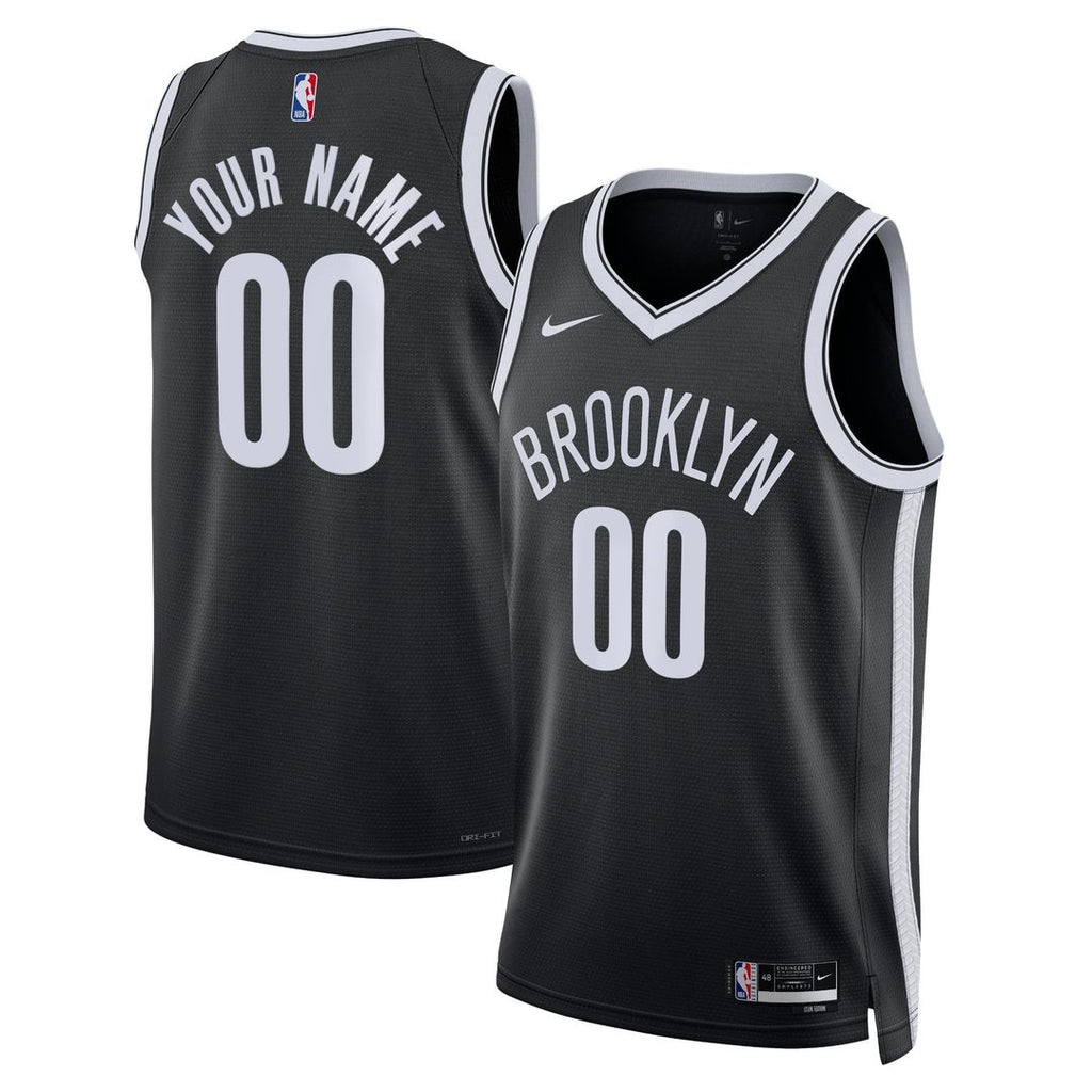 Brooklyn Nets Nike Unisex Swingman Custom Jersey White - Association Edition
