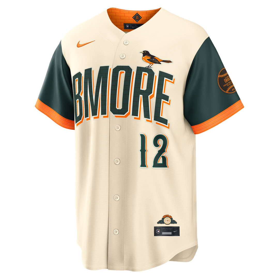 Baltimore Orioles Dylan Beavers Nike 2026 City Connect Stadium Jersey - Cream