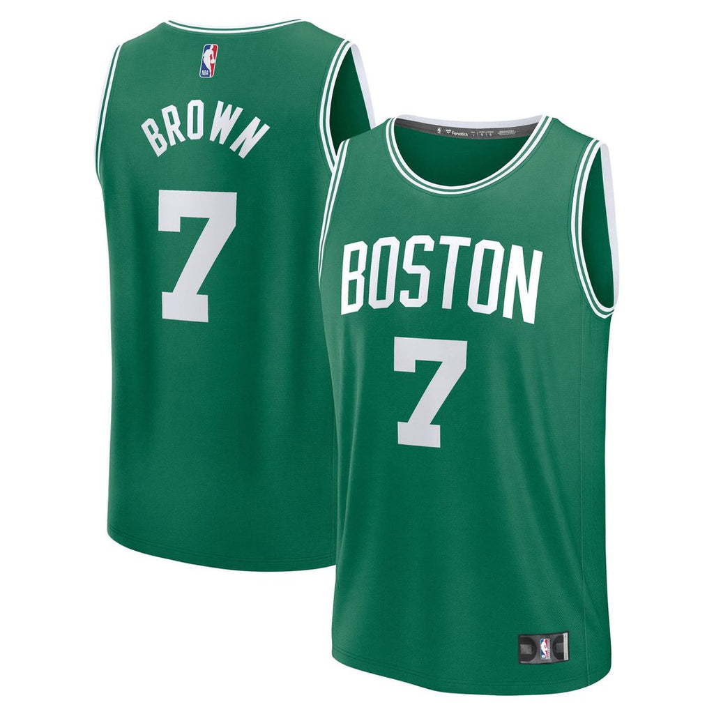 Boston Celtics Jaylen Brown Fanatics Youth Fast Break Replica Player Jersey - Icon Edition - Kelly Green