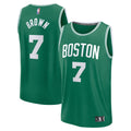 Boston Celtics Jaylen Brown Fanatics Youth Fast Break Replica Player Jersey - Icon Edition - Kelly Green