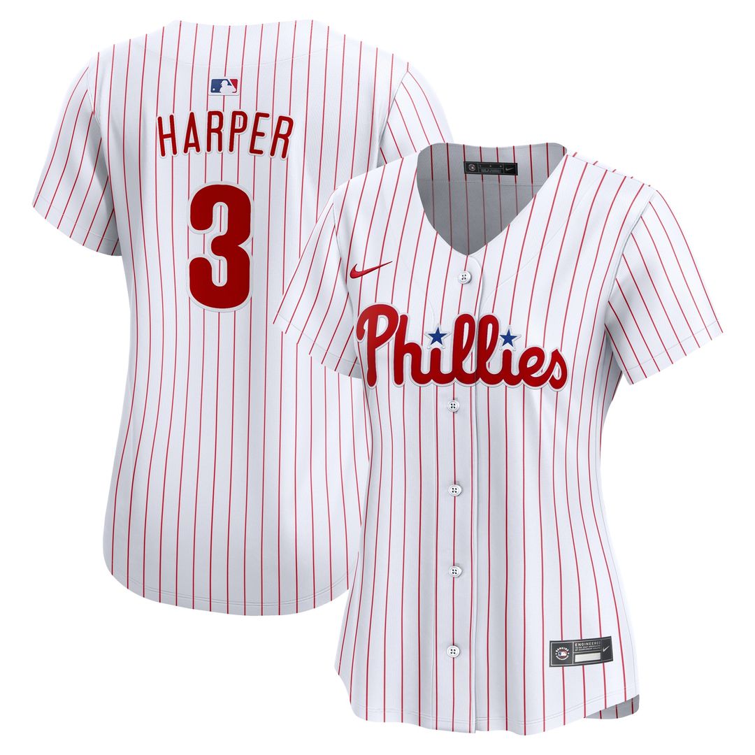 Philadelphia Phillies Bryce Harper Nike Women's Alternate Limited Player Jersey - Light Blue