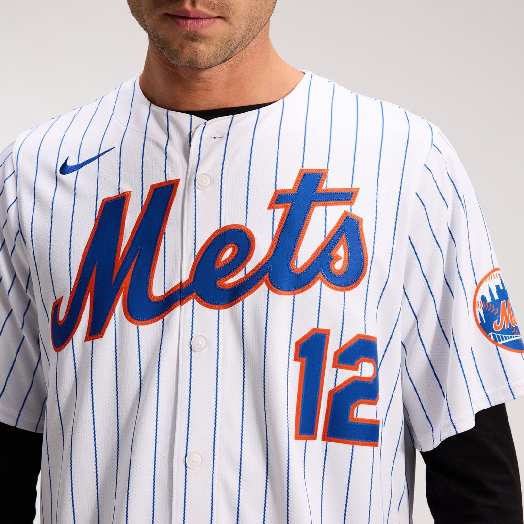 New York Mets Francisco Lindor Nike Road Limited Player Jersey - Gray