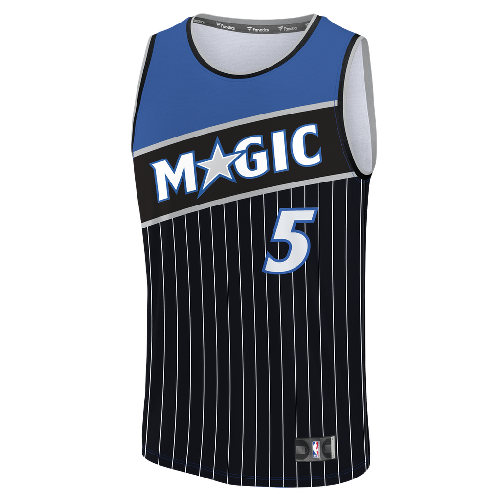 Orlando Magic Paolo Banchero Fanatics Youth Fast Break Jersey - Statement Edition - Black