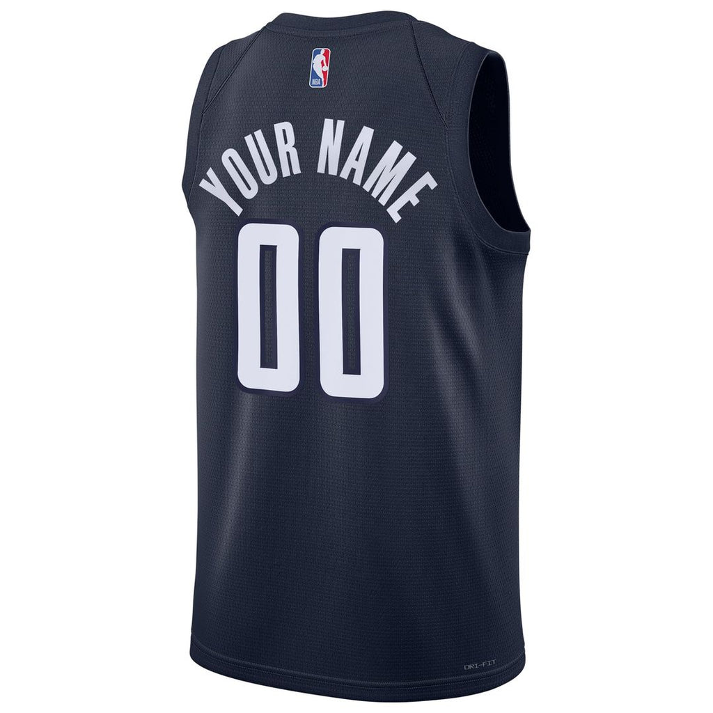 Washington Wizards Jordan Brand Unisex 2024/25 Custom Swingman Jersey - Statement Edition - Navy