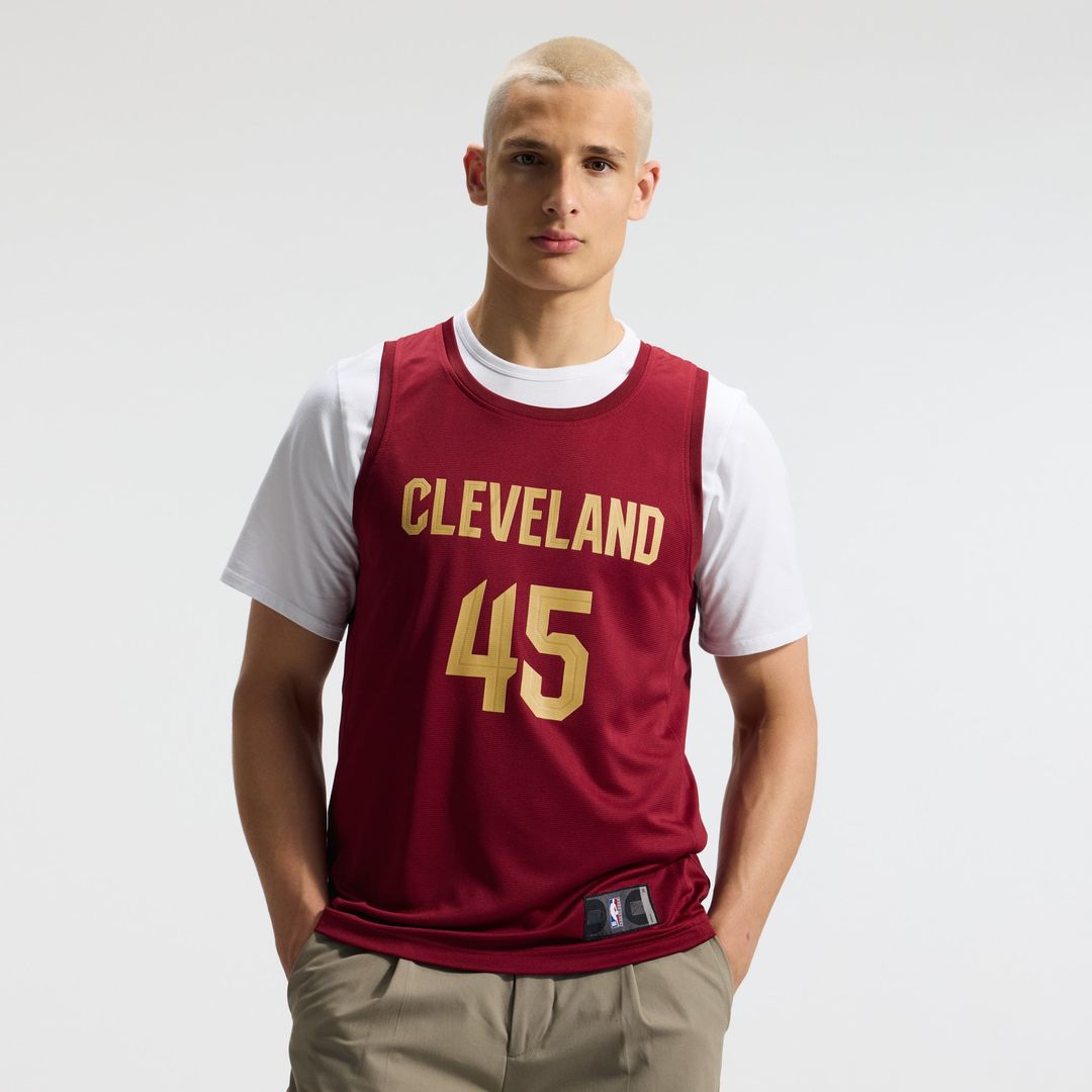 Cleveland Cavaliers Donovan Mitchell Fanatics Fast Break Replica Jersey - Icon Edition - Wine