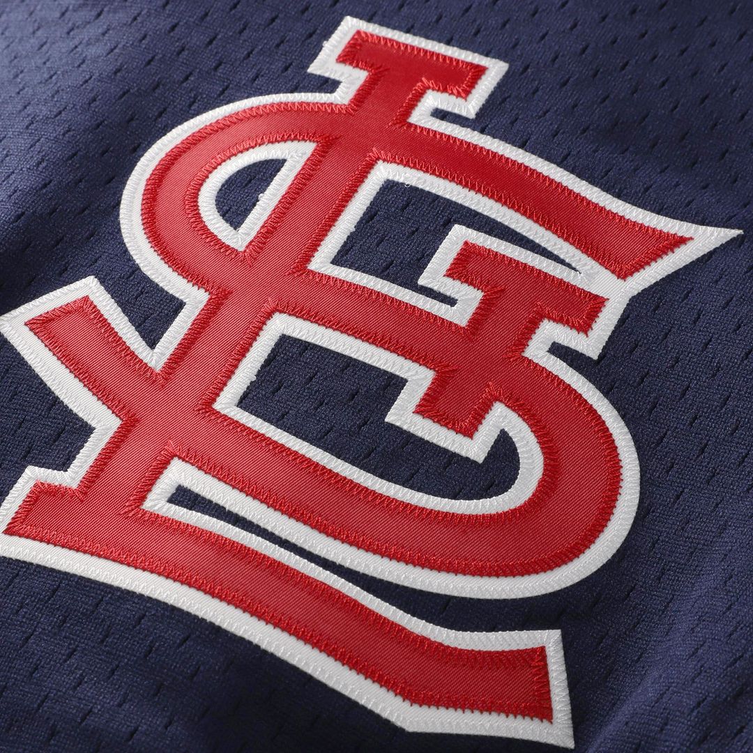 St. Louis Cardinals Ozzie Smith Mitchell & Ness Authentic Batting Practice Jersey - Scarlet