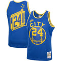 Golden State Warriors Rick Barry Mitchell & Ness 1966/67 Hardwood Classics Swingman Jersey - Royal