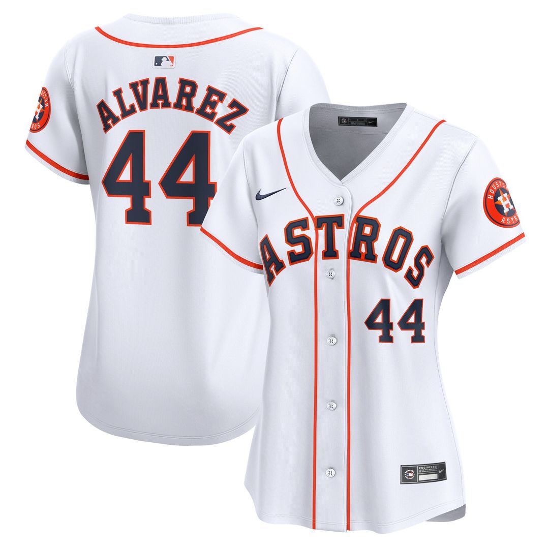 Houston Astros Yordan Alvarez Nike Women's Home Limited Player Jersey - White