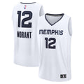 Memphis Grizzlies Ja Morant Fanatics Fast Break Replica Player Jersey - Association Edition - White