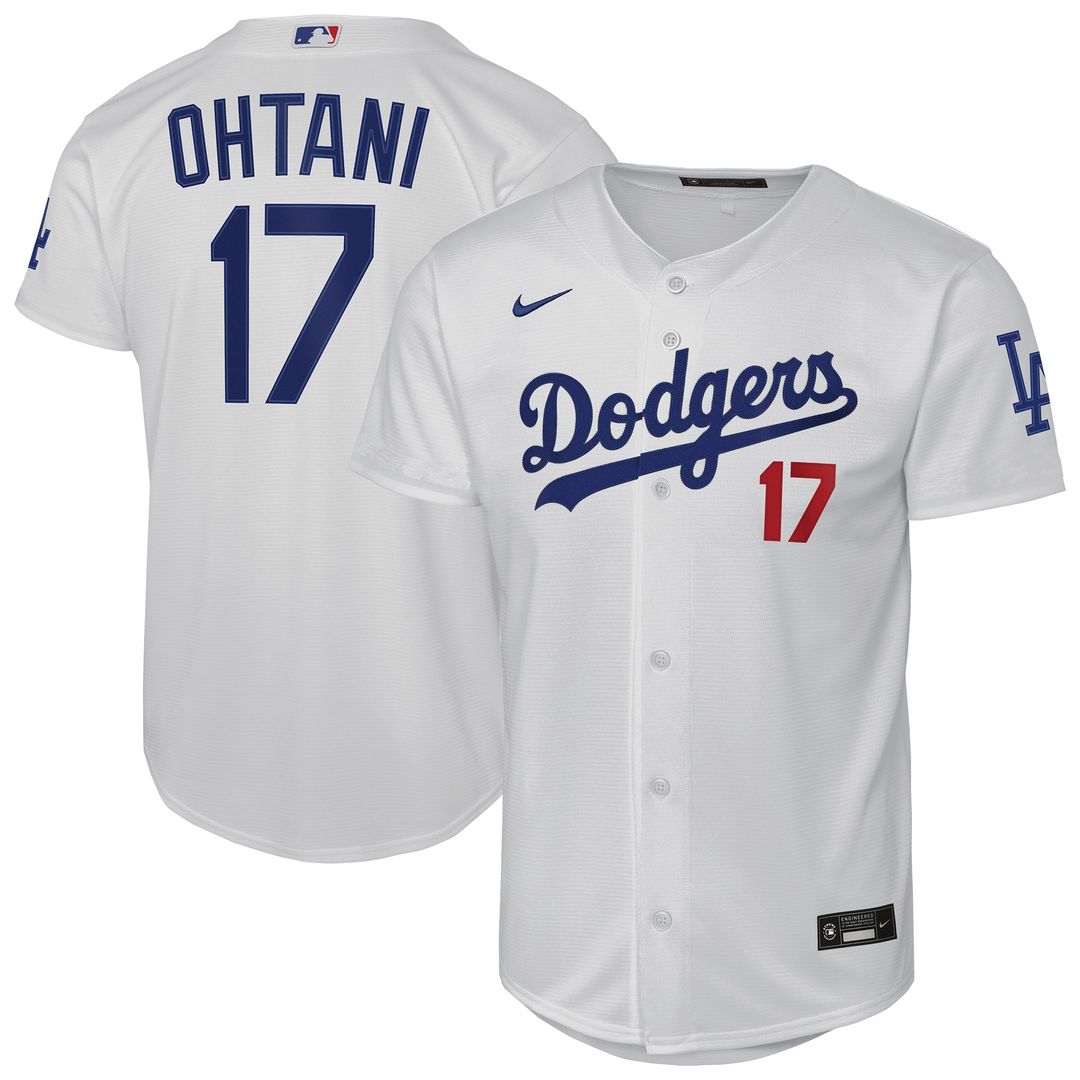Los Angeles Dodgers Shohei Ohtani Nike Youth Home Stadium Jersey - White