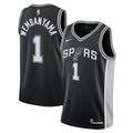 San Antonio Spurs Victor Wembanyama Nike Youth Swingman Jersey - Icon Edition - Black
