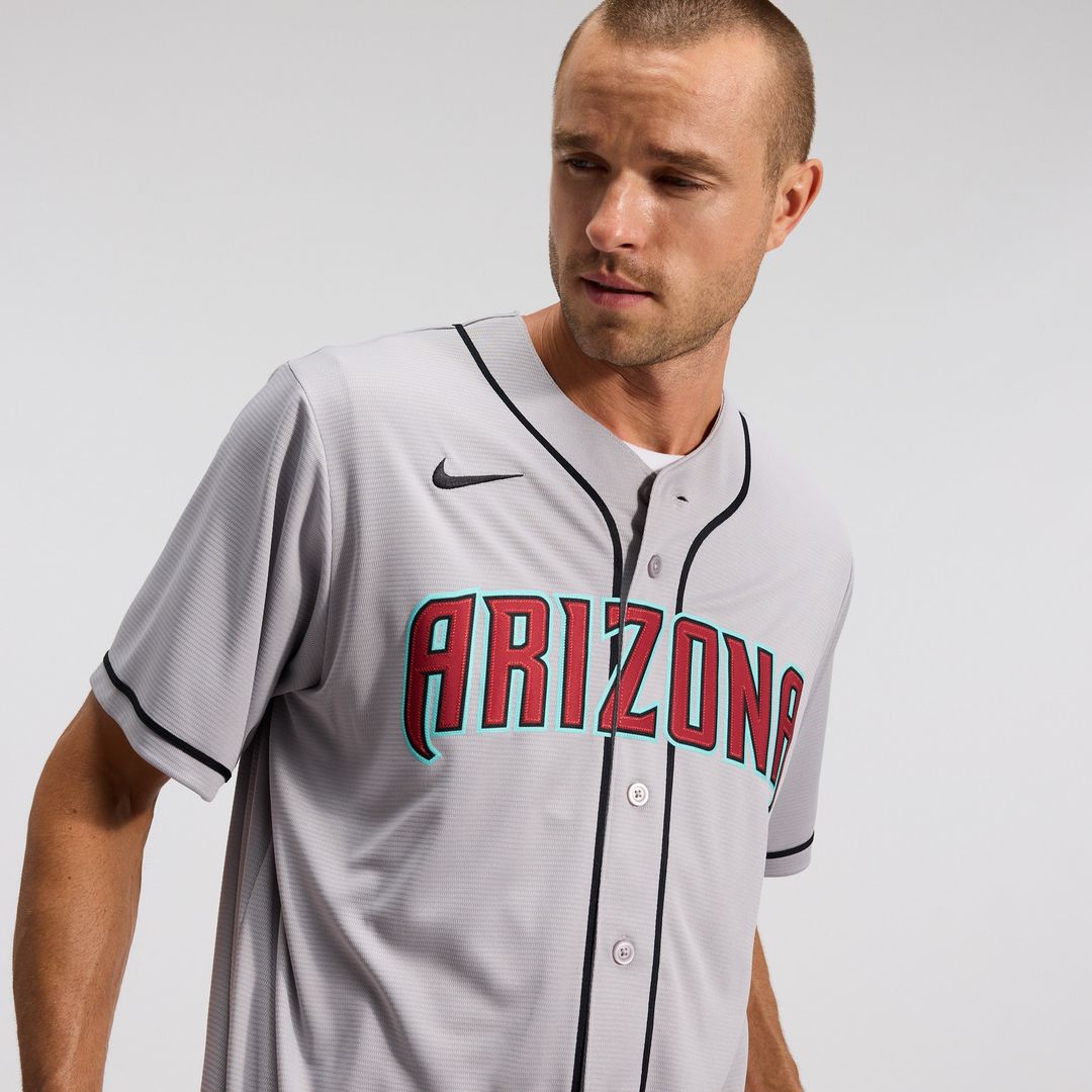 Arizona Diamondbacks Corbin Carroll Nike Road Replica Jersey - Gray