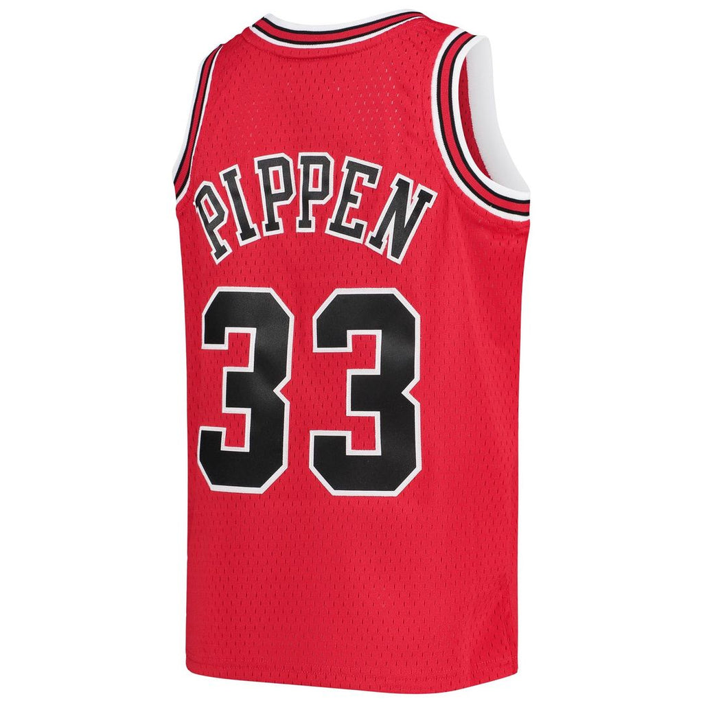 Chicago Bulls Scottie Pippen Mitchell & Ness Youth 1997 - 98 Hardwood Classics Swingman Jersey - Red