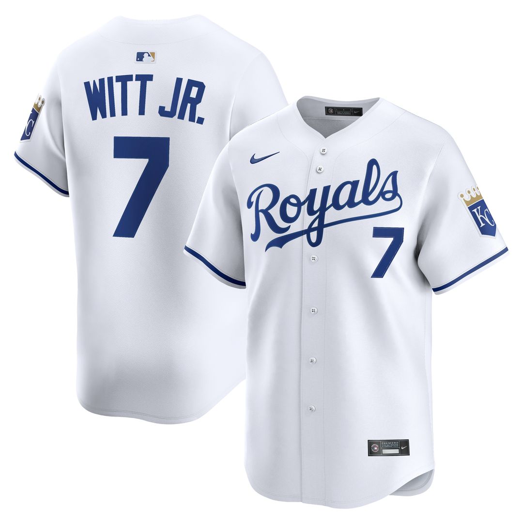 Kansas City Royals Bobby Witt Jr. Nike Alternate Limited Player Jersey - Light Blue