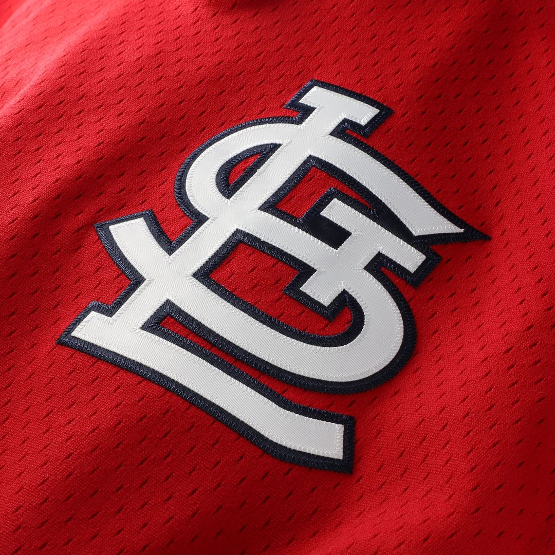 St. Louis Cardinals Ozzie Smith Mitchell & Ness Authentic Batting Practice Jersey - Navy