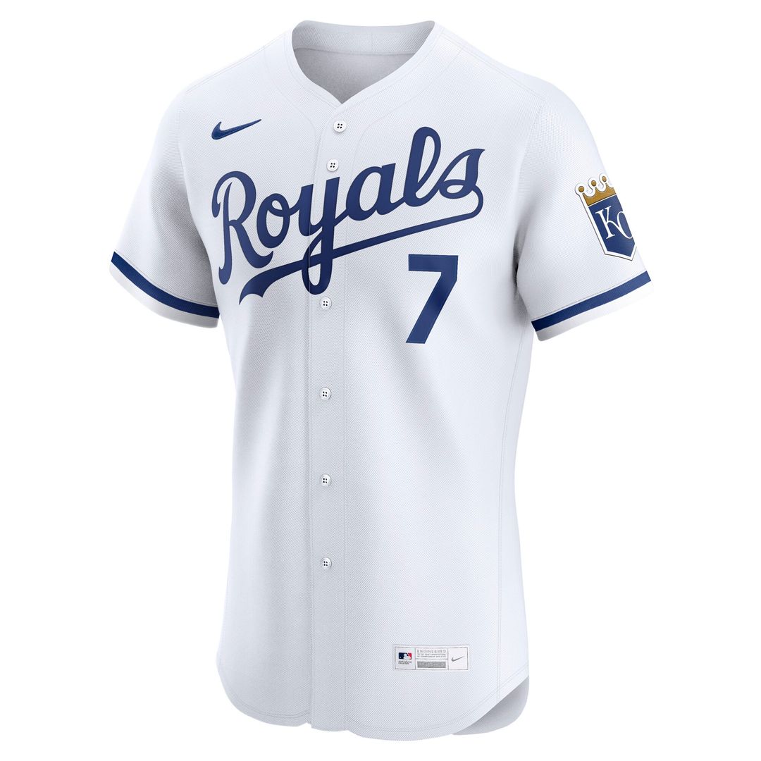 Kansas City Royals Bobby Witt Jr. Nike Alternate 2 Elite Player Jersey - Royal