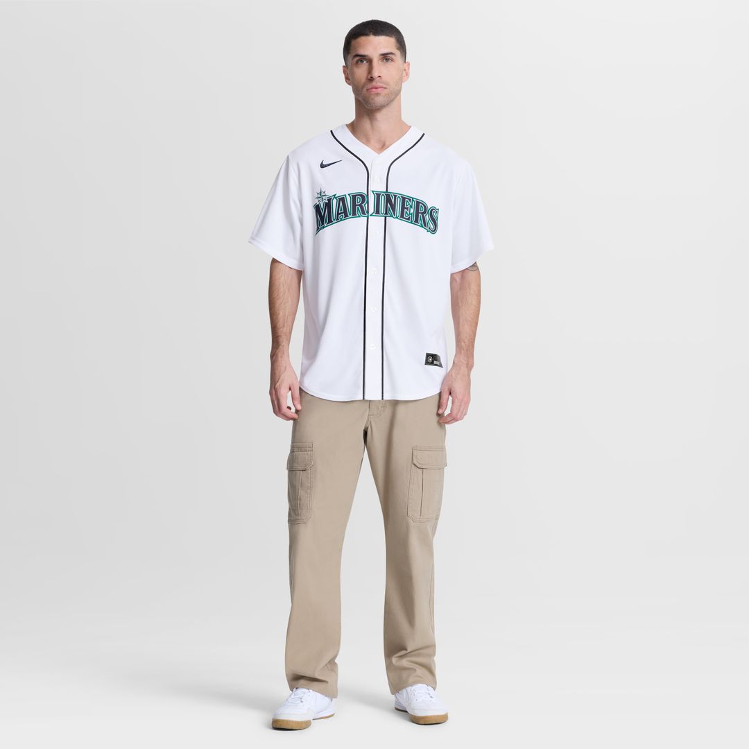 Seattle Mariners Josh Naylor Nike Home Replica Jersey - White