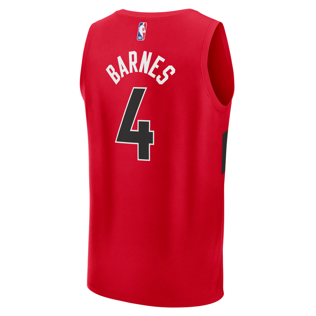 Toronto Raptors Scottie Barnes Fanatics Fast Break Replica Jersey - Icon Edition - Red