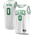 Boston Celtics Jayson Tatum Fanatics Fast Break Replica Away Jersey White - Association Edition