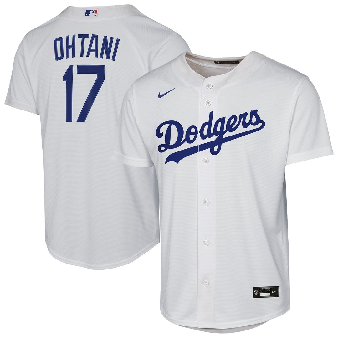 Los Angeles Dodgers Shohei Ohtani Nike Youth Home Replica Player Jersey - White