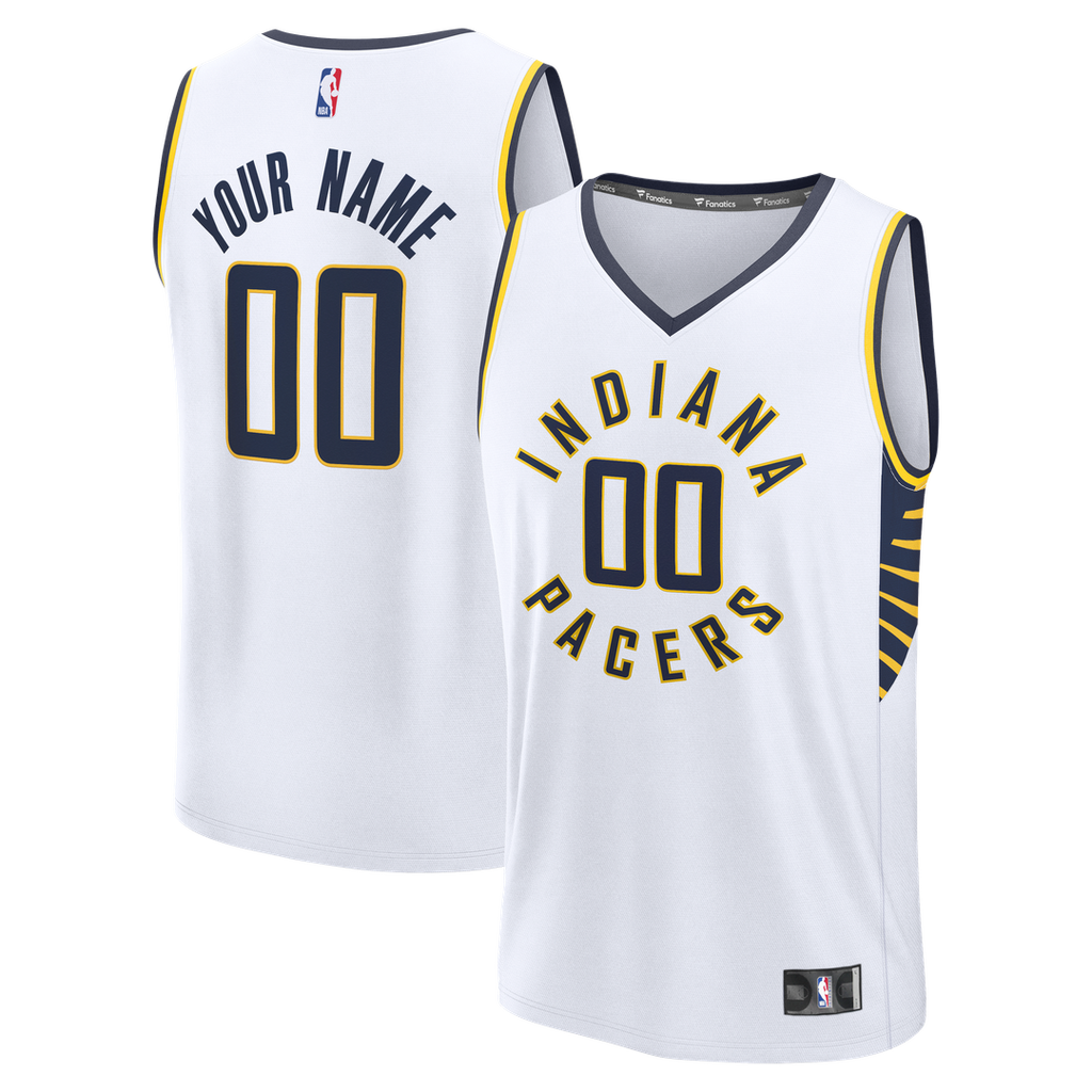 Indiana Pacers Fanatics Fast Break Custom Jersey - Icon Edition - Navy