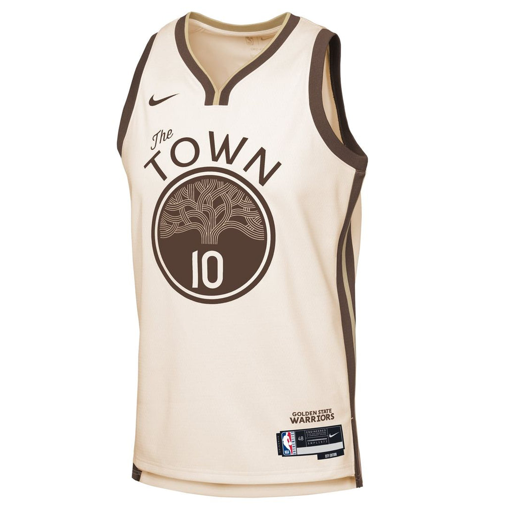 Golden State Warriors Jimmy Butler III Nike Youth 2025/26 City Edition Swingman Jersey - Tan