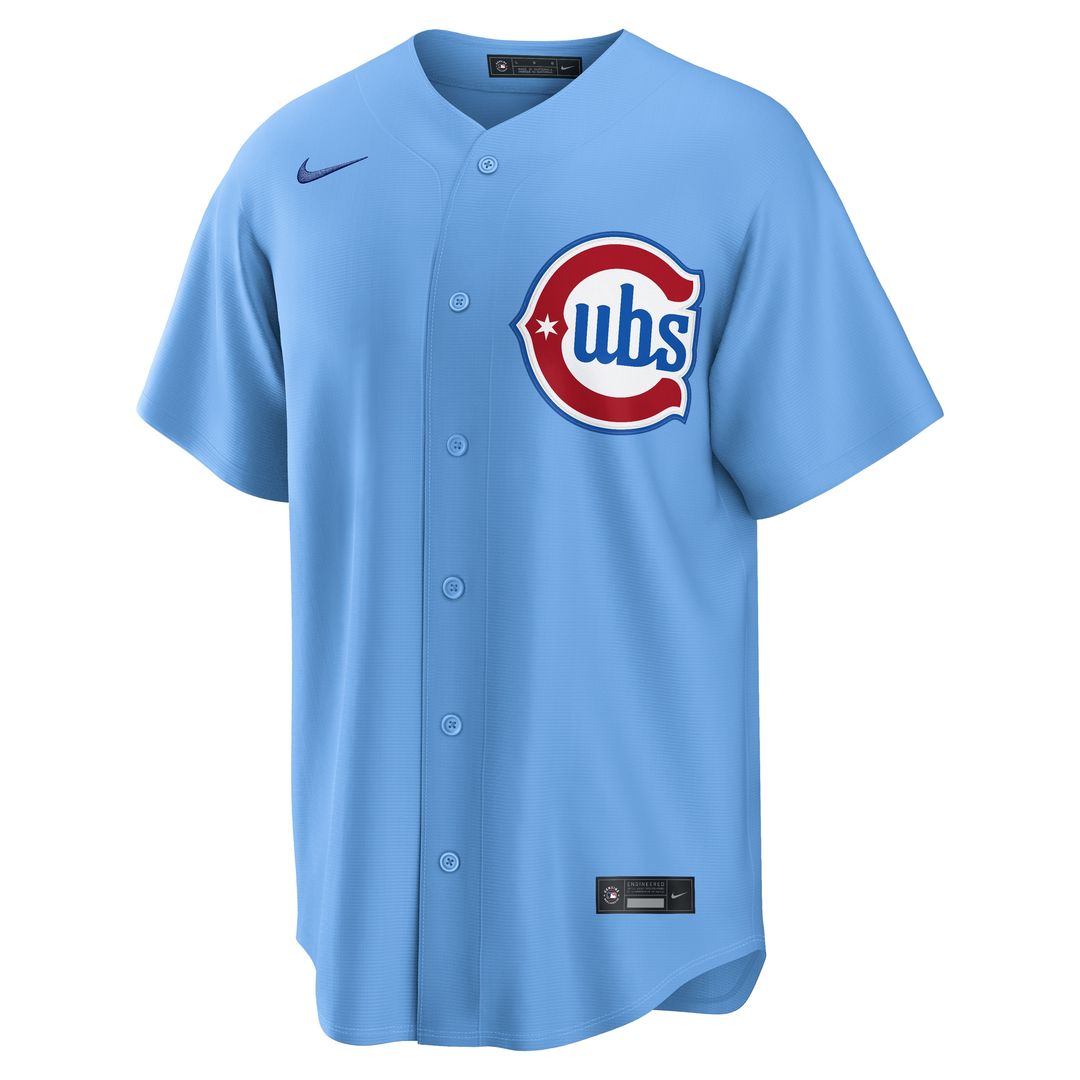 Chicago Cubs Seiya Suzuki Nike Alternate Replica Jersey - Light Blue