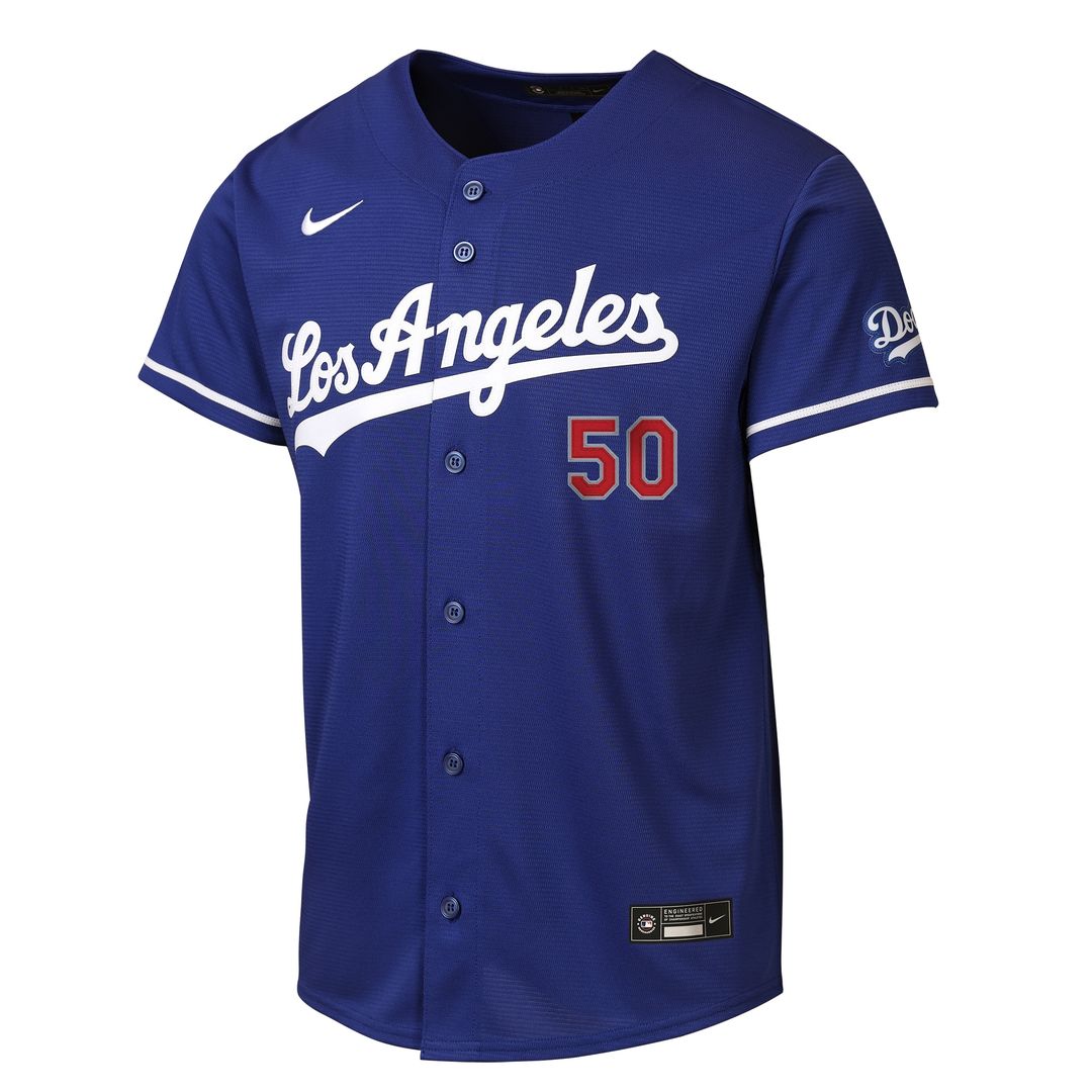 Los Angeles Dodgers Mookie Betts Nike Youth Alternate Stadium Jersey - Royal